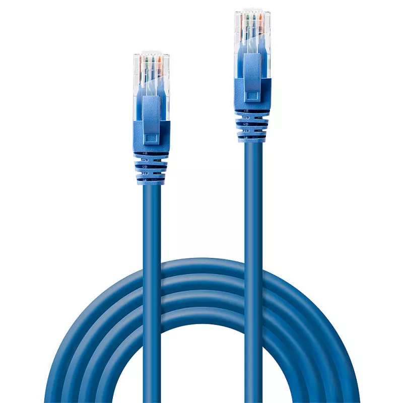 Lindt Sieťový kábel 1m RJ-45 Cat6 U/UTP modrý