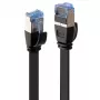 Lindy 47485 Sieťový kábel čierny 10 m Cat6a U/FTP (STP)