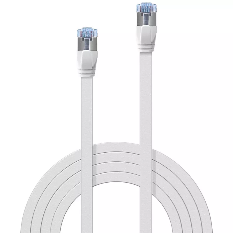 Lindy 47544 Sieťový kábel biely 5 m Cat6a U/FTP (STP)