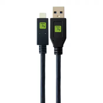 Techly ICOC MUSB31-CMAM20T USB kábel USB 3.2 Gen 1 (3.1 Gen 1) 2 m USB A USB C čierna