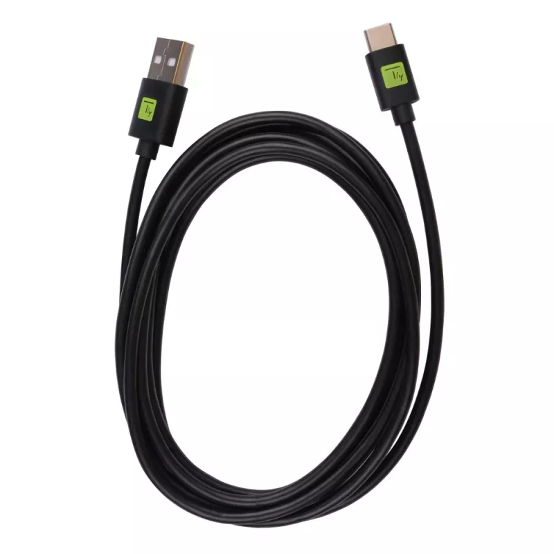 Techly ICOC MUSB31-CMAM20T USB kábel USB 3.2 Gen 1 (3.1 Gen 1) 2 m USB A USB C čierny