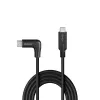 Lindy 1m USB 3.2 Type-C kábel, 90° zahnutý, 10 Gbit/s