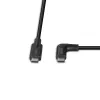Lindy 1m USB 3.2 Type-C kábel, 90° zahnutý, 10 Gbit/s