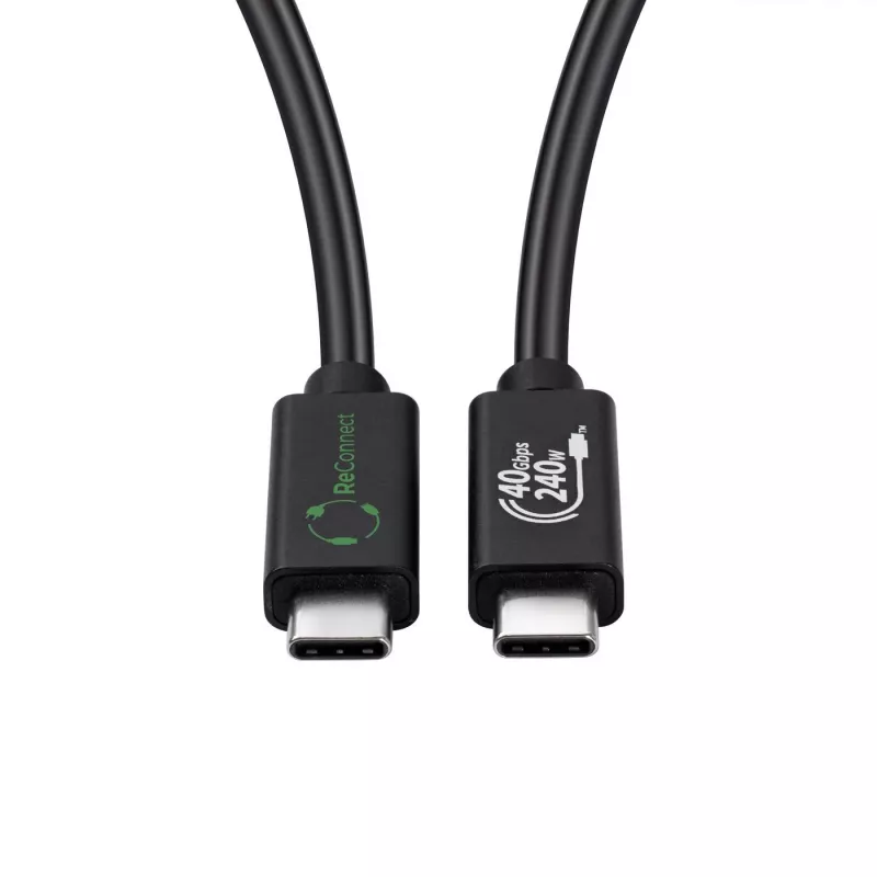 USB4 kábel MicroConnect ReConnect ECO-USB4CC1 — USB4 dátový/nabíjací kábel (model ECO-USB4CC1)