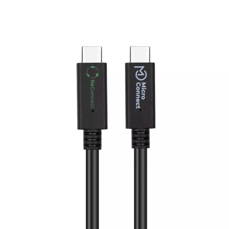 Microconnect ECO-USB3.2CC2 USB kábel USB 3.2 Gen 2x2 2 m USB C čierny