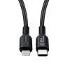 Microconnect ECO-USB3.1CL2 Lightning kábel 2 m čierny USB C