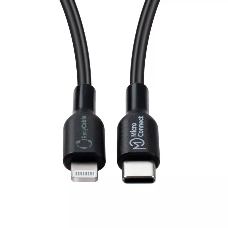 Microconnect ECO-USB3.1CL2 Lightning kábel 2 m čierny USB C