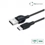 Microconnect ECO-USB3.1CCHAR1B USB kábel USB 2.0 1 m USB A USB C čierna