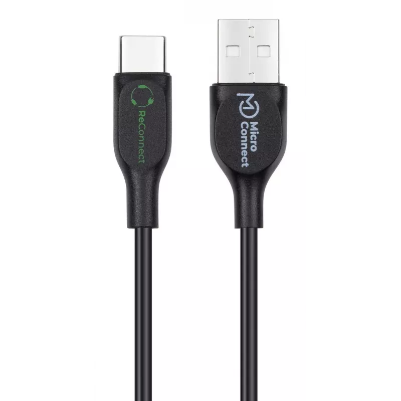 Microconnect ECO-USB3.1CCHAR3B USB kábel USB 2.0 3 m USB A USB C čierny