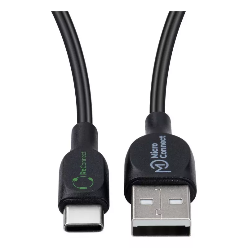 Microconnect ECO-USB3.1CCHAR3B USB kábel USB 2.0 3 m USB A USB C čierny