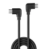 Lindy 1m USB 2.0 pravouhlý USB-C na pravouhlý USB-C kábel