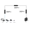 Lindy 43405 USB kábel USB 3.2 Gen 2 (3.1 Gen 2) 5 m USB-C čierny