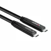 Lindy 10m USB 3.2 Gen 2 & DP 1.4 typ C hybridný kábel