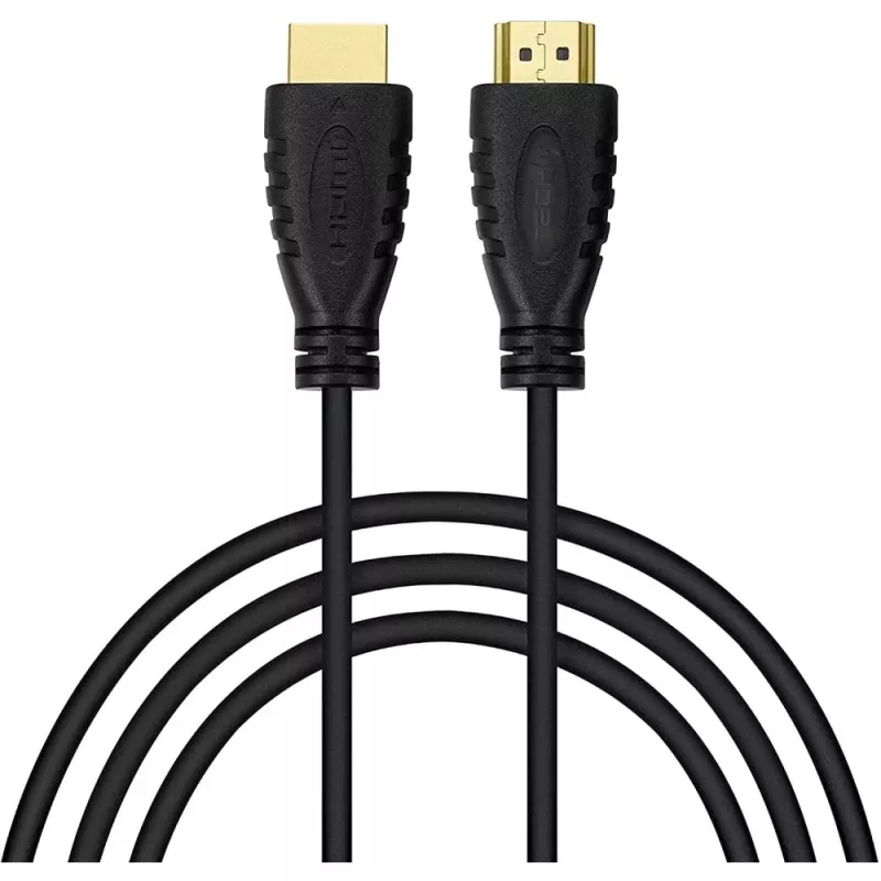 Techly ICOC HDMI2-4-060 kábel HDMI 2.0 High Speed s Ethernetom, A/A samec/samec, 4K 60Hz, 6 m, čierny