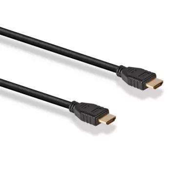 HDMI kábel Lindy 2 m 4K@60Hz, HDMI Type-A konektor samec–samec, HDMI 2.1, 18 Gbit/s, pozlátené kontakty, čierny