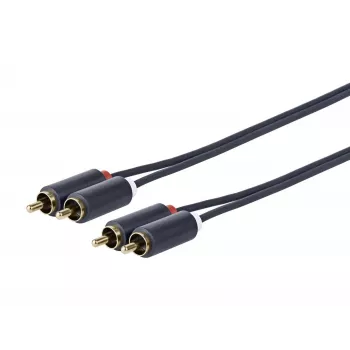 Vivolink PRORCARCA20 audio kábel 20 m 2 x RCA čierna