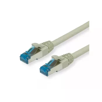 Sieťový kábel VALUE 21.99.0859 RJ-45 Cat6a 0,15m sivá