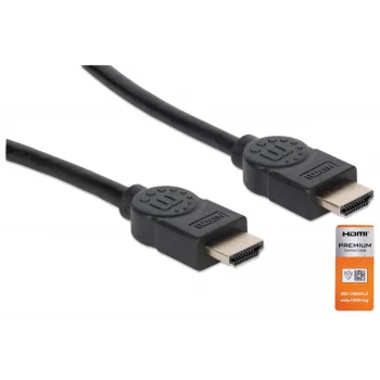 HDMI kábel konektor samec na konektor samec Manhattan HDMM2MP 1,8 m čierny