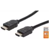 HDMI kábel konektor samec na konektor samec Manhattan HDMM2MP 1,8 m čierny