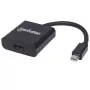 Adaptérový kábel Mini DisplayPort 1.2a na HDMI, Manhattan, 152570