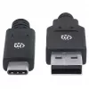 USB-C na USB-A kábel Manhattan 354974 2m konektor samec na konektor samec