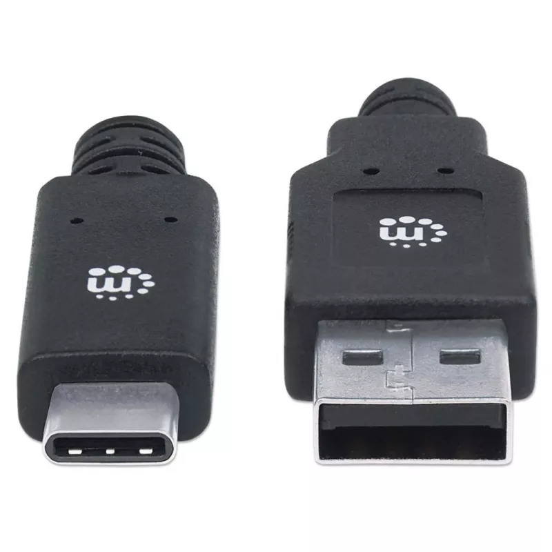 USB-C na USB-A kábel Manhattan 354974 2m konektor samec na konektor samec
