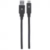 USB-C na USB-A kábel Manhattan 354974 2m konektor samec na konektor samec
