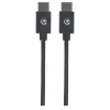 Manhattan USB-C na USB-C kábel, 2 m, konektor samec na konektor samec, čierny, 480 Mbit/s (USB 2.0), 3 A, Hi-Speed USB, doživotná záruka, zodpovedá USB2CC2M