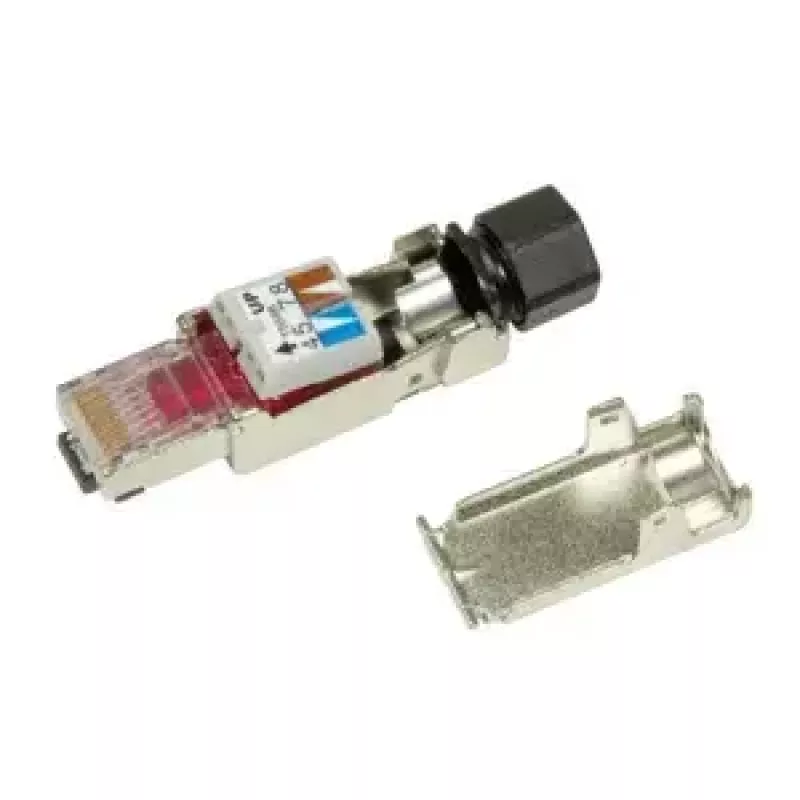 LogiLink MP0040 zástrčka RJ45 Cat.6A, montovateľná na mieste
