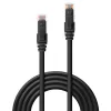 Lindy 45432 sieťový kábel čierny 1 m Cat6 U/UTP (UTP)