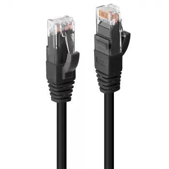 Lindy 45434 sieťový kábel čierny 3 m Cat6 U/UTP (UTP)