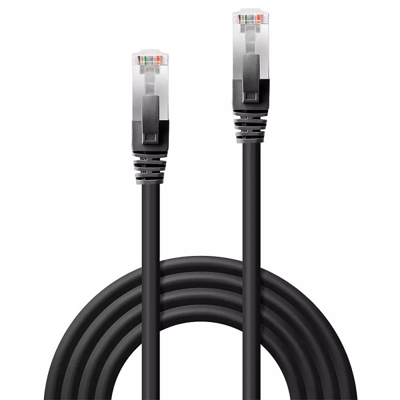 Sieťový kábel Lindy Cat.6 SSTP/S/FTP PIMF Premium 15 m čierny