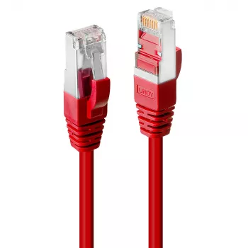 Sieťový kábel Lindy Cat.6 SSTP/S/FTP PIMF Premium 0,5m červený