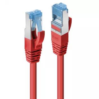 Lindy 47164 sieťový kábel červená 2 m Cat6a S/FTP (S-STP)