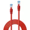 Lindy 47167 sieťový kábel červený 7,5 m Cat6a S/FTP (S-STP)