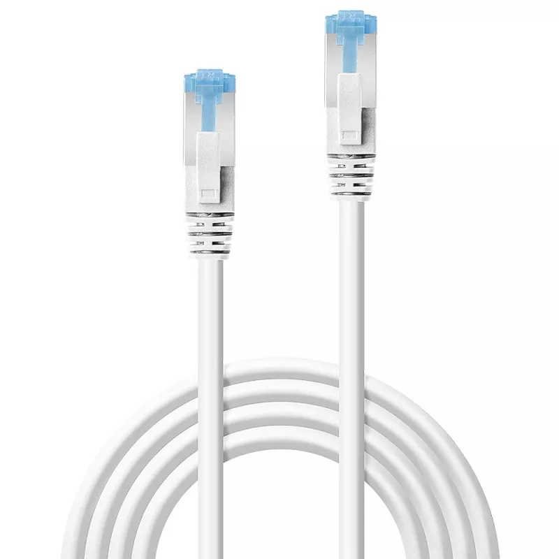 Lindy 47196 sieťový kábel biely 5 m Cat6a S/FTP (S-STP)
