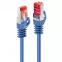 Prepojovací kábel Lindy 47351 Cat6 S/FTP, 0,5 m, modrý