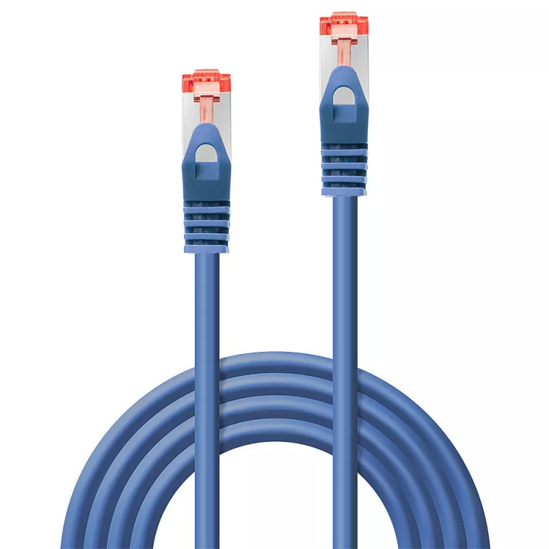 Prepojovací kábel Lindy 47354 Cat6 S/FTP, 2 m, modrý
