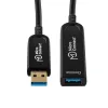 Microconnect MC-USB3.0AAF25AOP USB kábel USB 3.2 Gen 2 (3.1 Gen 2) 25 m USB A čierny
