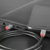 Lindy 3 m USB 2.0 Type-C na Micro-B kábel, Anthra Line