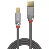 Lindy 1 m USB 3.2 Type-A na B kábel, 5 Gbit/s, Cromo Line