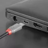 Lindy 2 m USB 2.0 Type-C na Micro-B kábel, Anthra Line