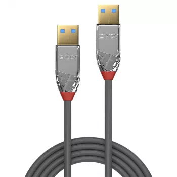 Lindy 36626 USB kábel USB 3.2 Gen 1 (3.1 Gen 1) 1 m USB A sivý