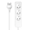 Microconnect MC-GRU0350DK predlžovací kábel 5 m 3 AC zásuvky interiérový biely