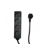 Microconnect MC-PS040150FRB predlžovací kábel 1,5 m 4 AC výstupy interiérový čierny