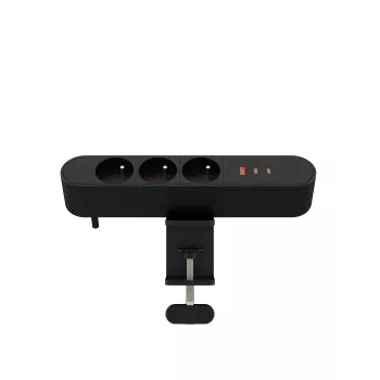 Predlžovacia zásuvka pre stôl MicroConnect MC-MDPS-FR3-67W — 3 zásuvky, 67 W celkový výkon