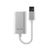 Audio konvertor Lindy USB Type-A na audio konvertor, strieborná/biela, 25 g