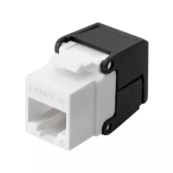 Keystone modul Lanview LVN128078 plochý čierny RJ-45