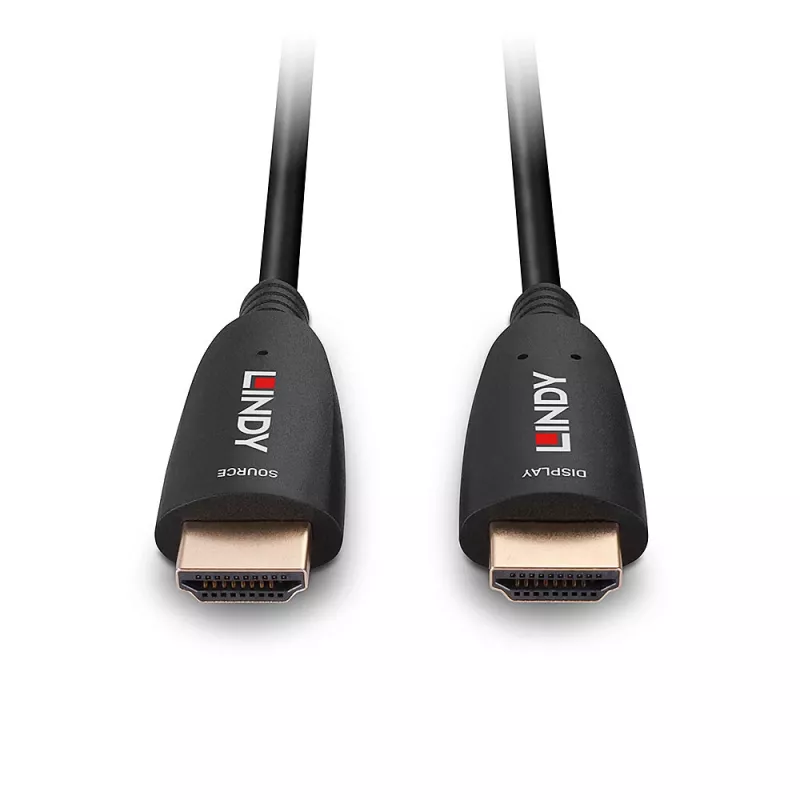 HDMI kábel Lindy 38513 30m HDMI Type-A samec 2.1 48 Gbit/s čierny