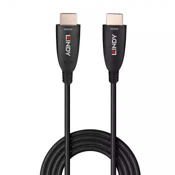 Lindy 40m Fibre Optic Hybrid HDMI 8K60 kábel 48 Gbit/s čierny